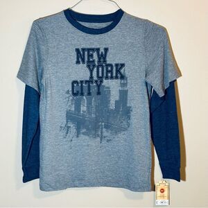 +NWT Boy's Long Sleeved T-shirt New York Size L